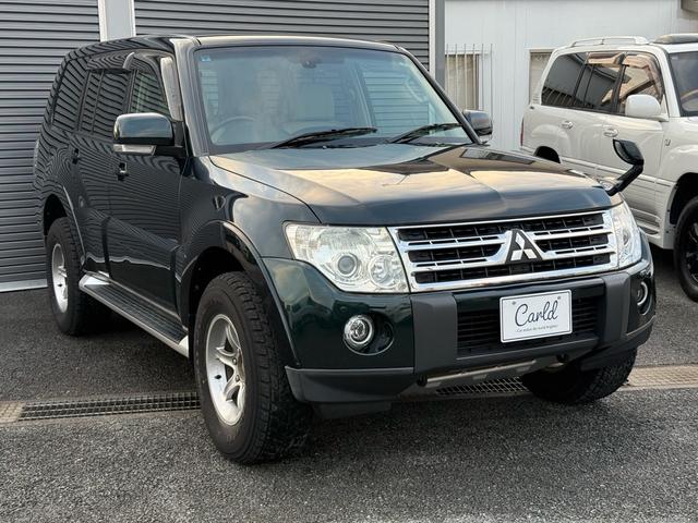 パジェロ ロング　エクシード　７人乗り／バックカメラ／純正ナビ／ＴＶ／ＥＴＣ／エアコン／パワステ／４ＷＤ／クルーズコントロール／（8枚目）