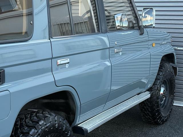 ランドクルーザープラド ＳＸワイド　リフトＵＰ／ＭＴタイヤ／前後社外バンパー／ナローボディ／１ナンバー登録／（19枚目）