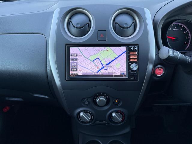 ノート Ｘ　純正ナビ／バックカメラ／Ｂｌｕｅｔｏｏｔｈ／ＴＶ／スペアキー／電格ミラー／エアコン／（5枚目）