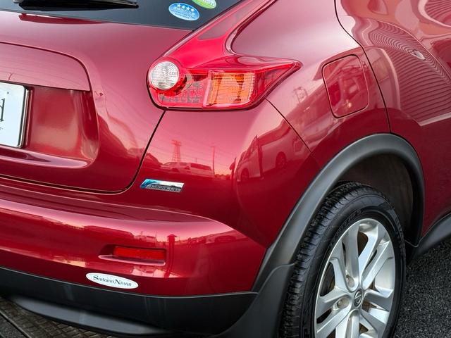 ジューク １５ＲＸ　タイプＶ　ワンオーナー／純正ナビ／バックカメラ／ＴＶ／スマートキー／Ｂｌｕｅｔｏｏｔｈ／ＣＤ／ＤＶＤ／スペアキー／（15枚目）