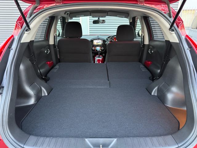 ジューク １５ＲＸ　タイプＶ　ワンオーナー／純正ナビ／バックカメラ／ＴＶ／スマートキー／Ｂｌｕｅｔｏｏｔｈ／ＣＤ／ＤＶＤ／スペアキー／（44枚目）