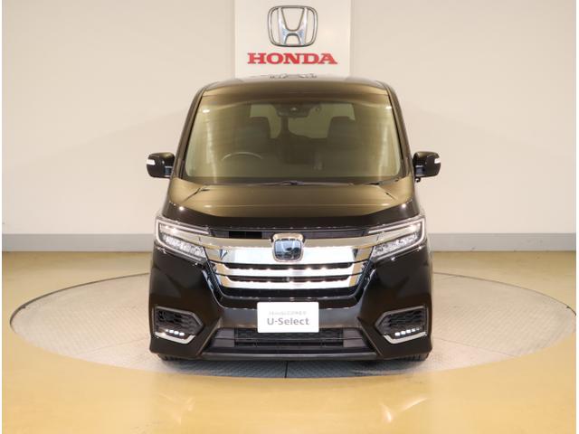 ステップワゴンスパーダ ｅ：ＨＥＶスパーダＧ・ＥＸホンダセンシング　エアバック　Ｐアシスト　地デジ　クルコン　サイドエアバッグ　シ－トヒ－タ－　衝突軽減システム　スマキー　ＬＥＤランプ　ドラレコ　ＵＳＢ接続　ＡＢＳ（2枚目）