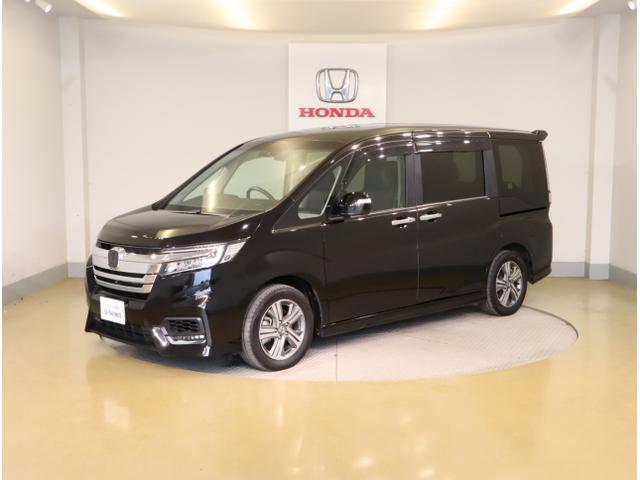 ステップワゴンスパーダ ｅ：ＨＥＶスパーダＧ・ＥＸホンダセンシング　エアバック　Ｐアシスト　地デジ　クルコン　サイドエアバッグ　シ－トヒ－タ－　衝突軽減システム　スマキー　ＬＥＤランプ　ドラレコ　ＵＳＢ接続　ＡＢＳ（3枚目）