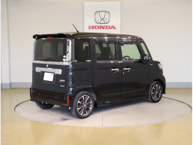 スペーシアカスタム ハイブリッドXS アラウンドモニター 両側パワ-スライドドア USB入力 スマキー ソナー クルーズコントロール キーレスエントリー アイドルストップ シートH LEDヘッドライト ナビTV ETC(7枚目)