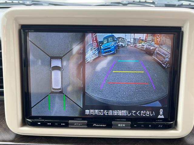 アルトラパン モード　ドライブレコーダー　ＥＴＣ　全周囲カメラ　ナビ　ＴＶ　クリアランスソナー　レーンアシスト　衝突被害軽減システム　オートライト　ＨＩＤ　スマートキー　アイドリングストップ　電動格納ミラー　シートヒーター（6枚目）
