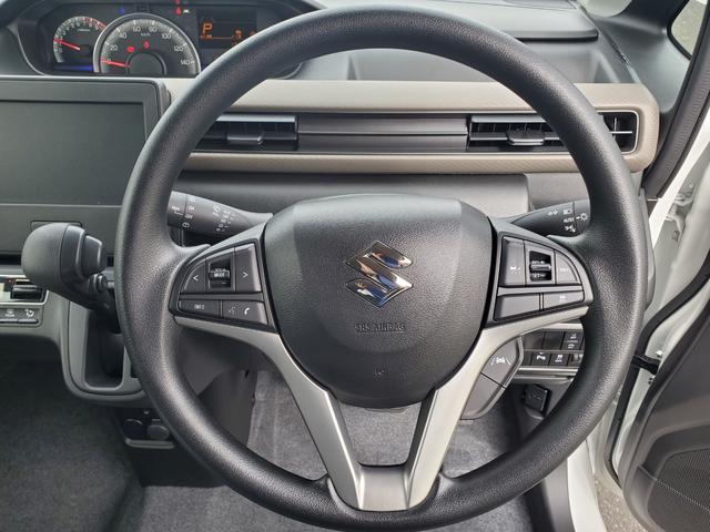 ワゴンＲ ハイブリッドＦＸ－Ｓ　クリアランスソナー　オートクルーズコントロール　レーンアシスト　衝突被害軽減システム　オートライト　スマートキー　アイドリングストップ　電動格納ミラー　シートヒーター　ベンチシート　ＣＶＴ（3枚目）