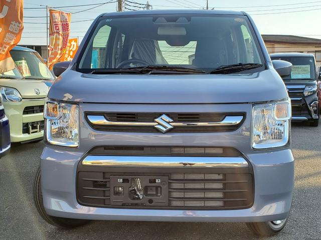 ワゴンＲ ハイブリッドＦＸ－Ｓ　クリアランスソナー　オートクルーズコントロール　レーンアシスト　衝突被害軽減システム　オートライト　スマートキー　アイドリングストップ　電動格納ミラー　シートヒーター　ベンチシート　ＣＶＴ（12枚目）