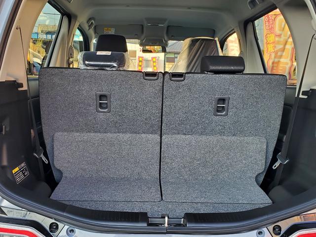 ワゴンＲ ハイブリッドＦＸ－Ｓ　クリアランスソナー　オートクルーズコントロール　レーンアシスト　衝突被害軽減システム　オートライト　スマートキー　アイドリングストップ　電動格納ミラー　シートヒーター　ベンチシート　ＣＶＴ（21枚目）
