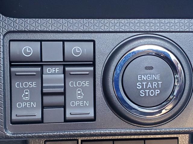 タント カスタムＸ　両側電動スライドドア　クリアランスソナー　衝突被害軽減システム　オートライト　ＬＥＤヘッドランプ　スマートキー　アイドリングストップ　電動格納ミラー　シートヒーター　ベンチシート　ＣＶＴ（9枚目）