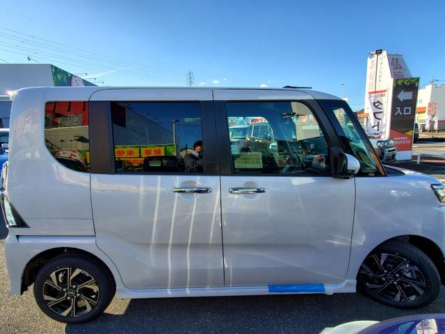 タント カスタムＸ　両側電動スライドドア　クリアランスソナー　衝突被害軽減システム　オートライト　ＬＥＤヘッドランプ　スマートキー　アイドリングストップ　電動格納ミラー　シートヒーター　ベンチシート　ＣＶＴ（13枚目）