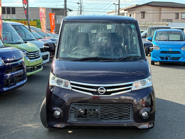 ルークス ハイウェイスター 両側スライド・片側電動 ナビ TV オートライト HID スマートキー 電動格納ミラー ベンチシート CVT 盗難防止システム ABS CD DVD再生 USB ミュージックプレイヤー接続可(12枚目)