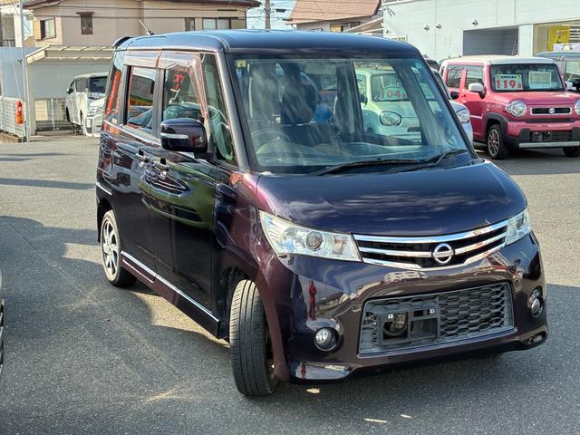 ルークス ハイウェイスター 両側スライド・片側電動 ナビ TV オートライト HID スマートキー 電動格納ミラー ベンチシート CVT 盗難防止システム ABS CD DVD再生 USB ミュージックプレイヤー接続可(13枚目)