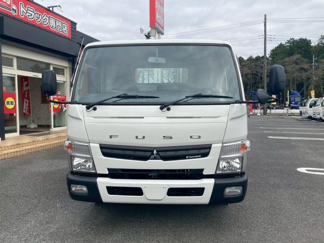 キャンター 　３．５ｔ積・平ボディ・超ロング・ワイド・ＡＴ車・ＥＴＣ・電格ミラー（2枚目）