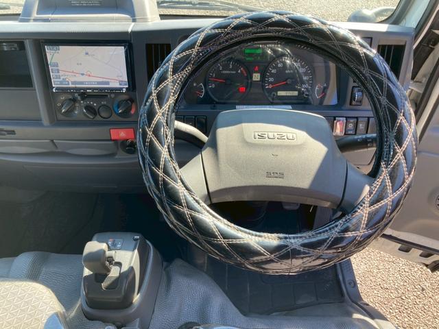 エルフトラック 1.9t積・Wキャブ・4WD・全低床・AT車・5t未満・ETC・電格ミラー・バックカメラ・ナビTV・車線逸脱警報装置・衝突軽減ブレーキ(38枚目)