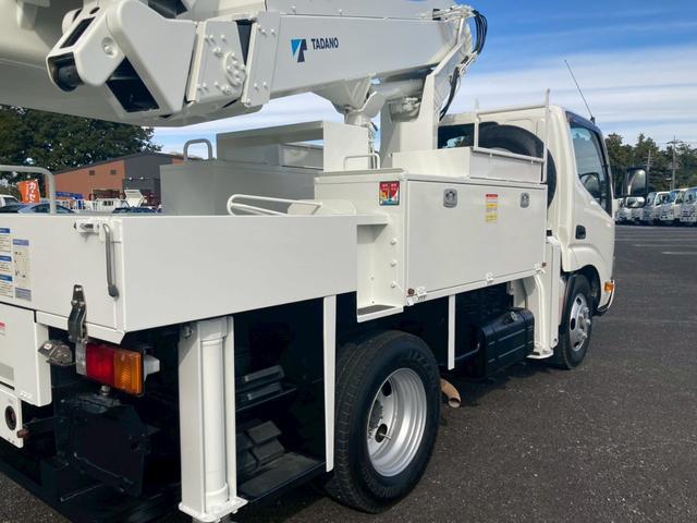 デュトロ 高所作業車・地上高10M・全低床・AT車・ETC・電格ミラー・バックカメラ・ナビTV・アワメーター821H(10枚目)