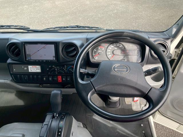 デュトロ 高所作業車・地上高10M・全低床・AT車・ETC・電格ミラー・バックカメラ・ナビTV・アワメーター821H(60枚目)