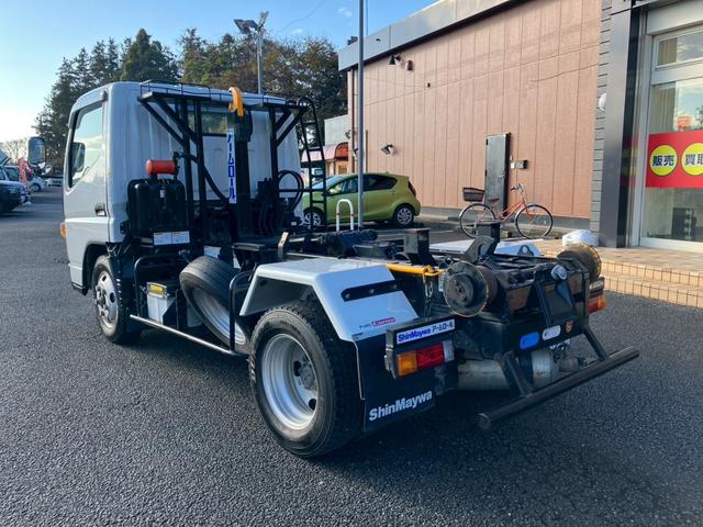 キャンター 3t積・アームロール・全低床・MT5・ETC・電格ミラー・車線逸脱警報装置・衝突軽減ブレーキ(7枚目)