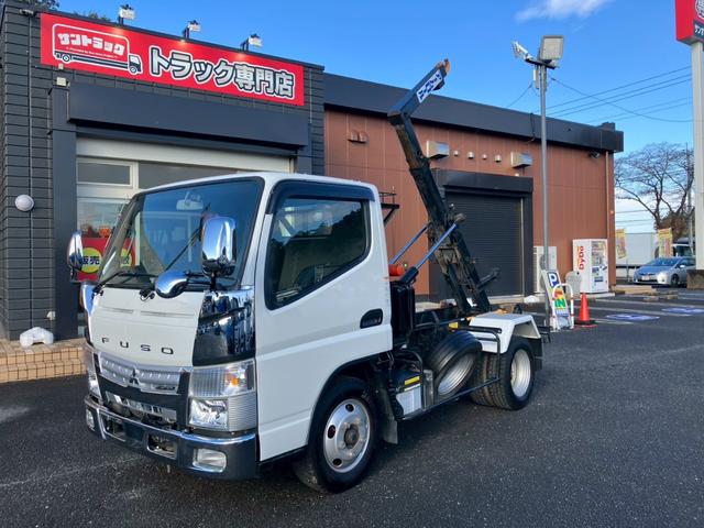 キャンター 3t積・アームロール・全低床・MT5・ETC・電格ミラー・車線逸脱警報装置・衝突軽減ブレーキ(13枚目)