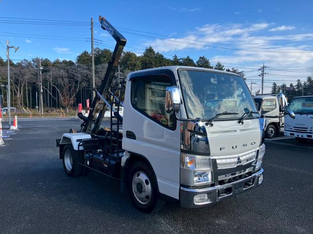 キャンター 3t積・アームロール・全低床・MT5・ETC・電格ミラー・車線逸脱警報装置・衝突軽減ブレーキ(14枚目)