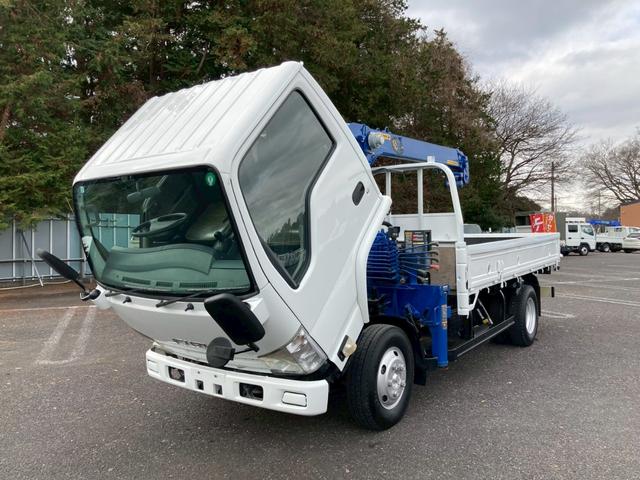 エルフトラック 　３ｔ積・３段クレーン・セミロング・全低床・ＡＴ車・ＥＴＣ（29枚目）