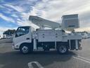 デュトロ 高所作業車・地上高10M・全低床・AT車・ETC・電格ミラー・バックカメラ・ナビTV・アワメーター821H(8枚目)