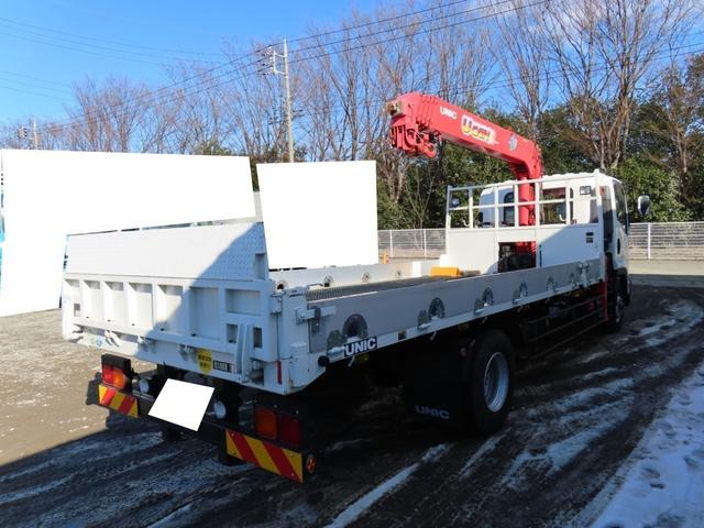 　５段クレーン付　セーフティローダー　ラジコン付　古河ユニック（株）　最大積載量３９００ｋｇ　実走行１１００ｋｍ台(4枚目)