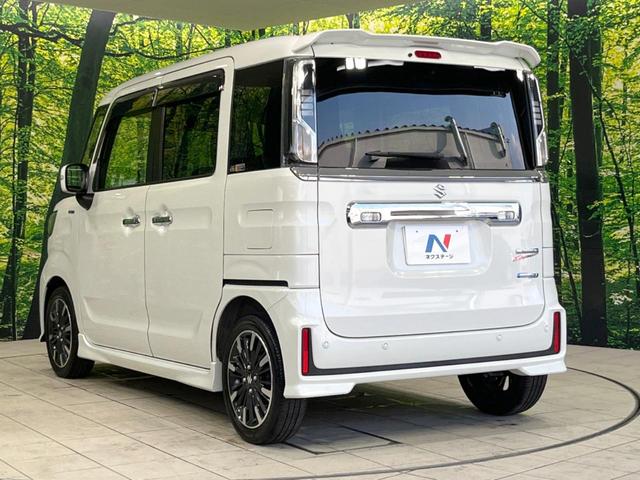 スペーシアカスタム ハイブリッドＸＳターボ　両側電動ドア　純正ＳＤナビ　禁煙車　ハーフレザーシート　シートヒーター　ドラレコ　コーナーセンサー　スマートキー　ＬＥＤヘッド　ビルトインＥＴＣ　クルコン　オートライト　オートエアコン（28枚目）