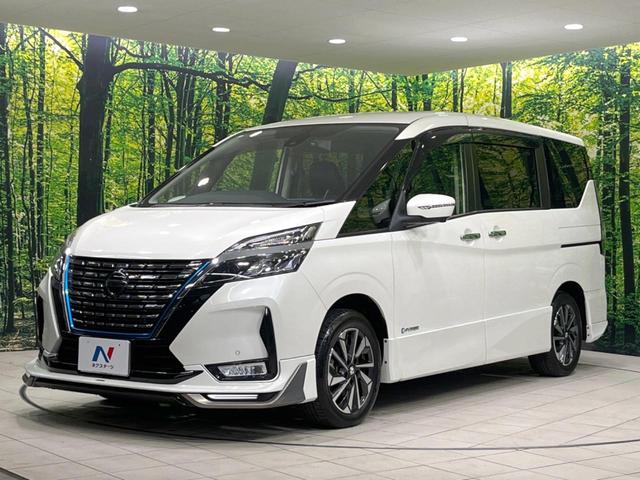 セレナ e-パワー ハイウェイスターV 10型ナビ 後席モニター エアロ 両側電動ドア 全周囲カメラ 衝突被害軽減 レーダークルーズ 禁煙車 ドラレコ コーナーセンサー スマートキー LEDヘッドライト ビルトインETC オートハイビーム(24枚目)