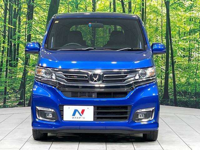 N-WGNカスタム G 純正ナビ バックカメラ ETC Bluetooth HIDヘッドライト LEDフォグライト スマートキー オートエアコン 純正14インチアルミホイール アイドリングストップ 横滑り防止装置 禁煙車(14枚目)