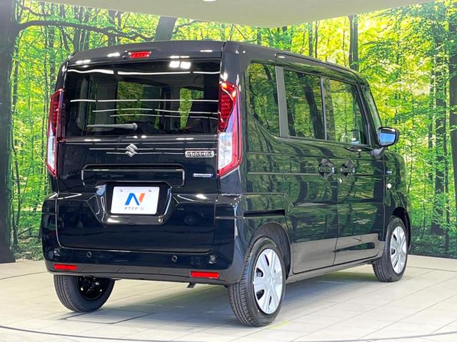 スペーシア ハイブリッドG 届出済未使用車 スズキセーフティサポート 禁煙車 LEDヘッドライト オートマチックハイビーム スマートキー クリアランスソナー 電動格納ミラー アイドリングストップ ベンチシート 盗難防止装置(17枚目)