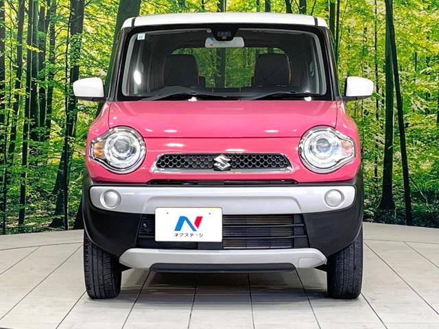 ハスラー Gターボ 衝突軽減システム 禁煙車 SDナビ バックカメラ ETC シートヒーター HIDヘッドライト スマートキー オートライト 地デジ アイドリングストップ 電動格納ミラー 盗難防止装置 USB入力端子(14枚目)