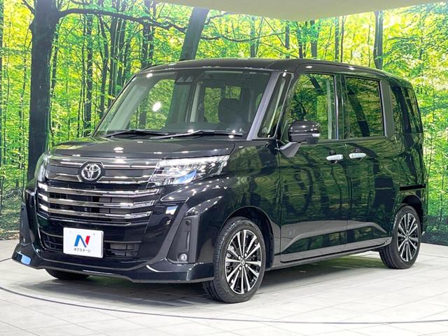 ルーミー カスタムG-T 両側電動ドア 純正9型ナビ 全周囲カメラ 衝突被害軽減システム ETC2.0 レーダークルーズ 禁煙車 コーナーセンサー スマートキー オートハイビーム シートバックテーブル ロールサンシェード(25枚目)