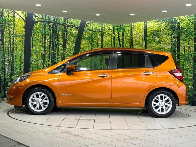 ノート e-パワー X 衝突軽減システム 禁煙車 SDナビ 全周囲カメラ Bluetooth ETC ドラレコ フルセグ LEDヘッドライト スマートキー クリアランスソナー アイドリングストップ 純正15インチAW(30枚目)