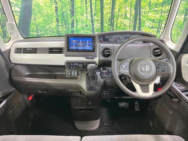 N-BOX L 電動スライドドア 純正SDナビ バックカメラ 衝突被害軽減システム レーダークルーズ 禁煙車 ドラレコ コーナーセンサー スマートキー LEDヘッド ビルトインETC オートハイビーム 車線逸脱警報(2枚目)