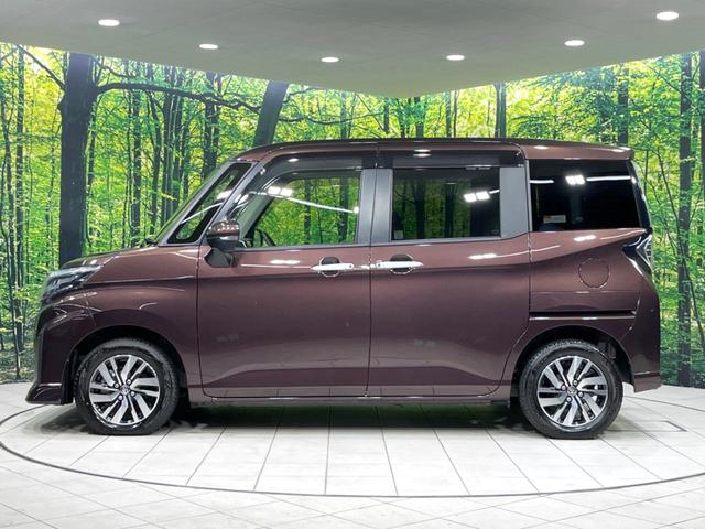 ルーミー カスタムＧ－Ｔ　両側電動スライドドア　スマートアシスト　９型ディスプレイオーディオ　全周囲カメラ　レーダークルーズ　ＥＴＣ　フルセグ　Ｂｌｕｅｔｏｏｔｈ　禁煙車　スマートキー　シートヒーター　ＬＥＤヘッド（24枚目）