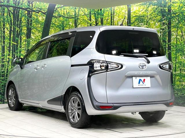 シエンタ G 純正9インチナビ 両側電動スライドドア トヨタセーフティサポート 禁煙車 Bluetooth フルセグ オートマチックハイビーム スマートキー クリアランスソナー アイドリングストップ 15インチAW(28枚目)