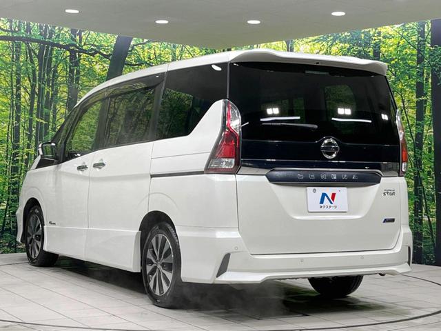 セレナ ハイウェイスター 両側電動ドア 純正SDナビ 後席モニター 全周囲カメラ 衝突被害軽減システム レーダークルーズ 禁煙車 ドラレコ コーナーセンサー スマートキー LEDヘッド ビルトインETC パークアシスト(29枚目)