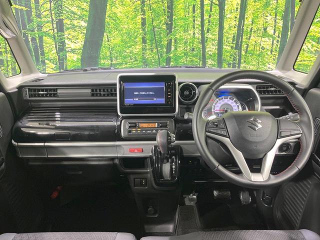 スペーシアカスタム ハイブリッドXS 両側電動ドア 純正SDナビ バックカメラ 衝突被害軽減システム ETC 禁煙車 シートヒーター スマートキー LEDヘッド オートハイビーム 2トーンカラー 車線逸脱警報 オートライト オートエアコン(2枚目)