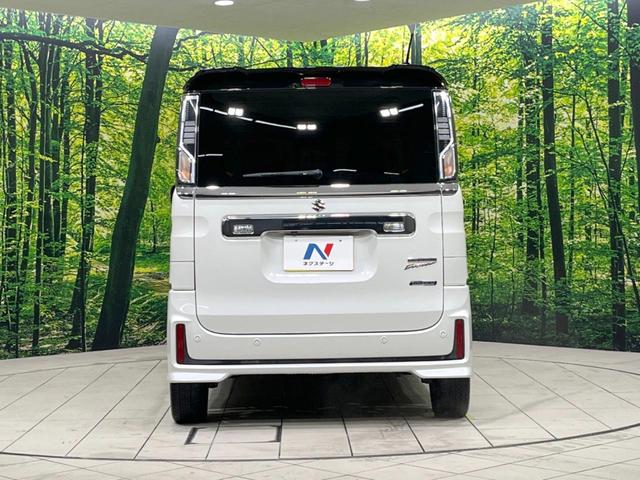 スペーシアカスタム ハイブリッドXS 両側電動ドア 純正SDナビ バックカメラ 衝突被害軽減システム ETC 禁煙車 シートヒーター スマートキー LEDヘッド オートハイビーム 2トーンカラー 車線逸脱警報 オートライト オートエアコン(15枚目)