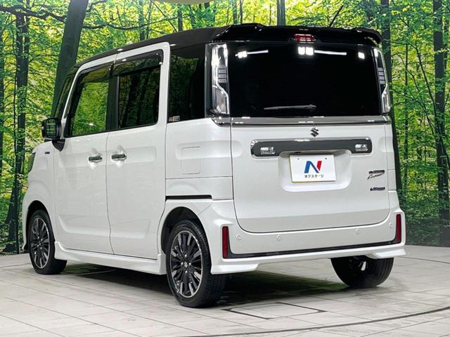 スペーシアカスタム ハイブリッドXS 両側電動ドア 純正SDナビ バックカメラ 衝突被害軽減システム ETC 禁煙車 シートヒーター スマートキー LEDヘッド オートハイビーム 2トーンカラー 車線逸脱警報 オートライト オートエアコン(25枚目)