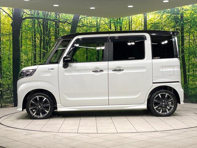 スペーシアカスタム ハイブリッドXS 両側電動ドア 純正SDナビ バックカメラ 衝突被害軽減システム ETC 禁煙車 シートヒーター スマートキー LEDヘッド オートハイビーム 2トーンカラー 車線逸脱警報 オートライト オートエアコン(26枚目)