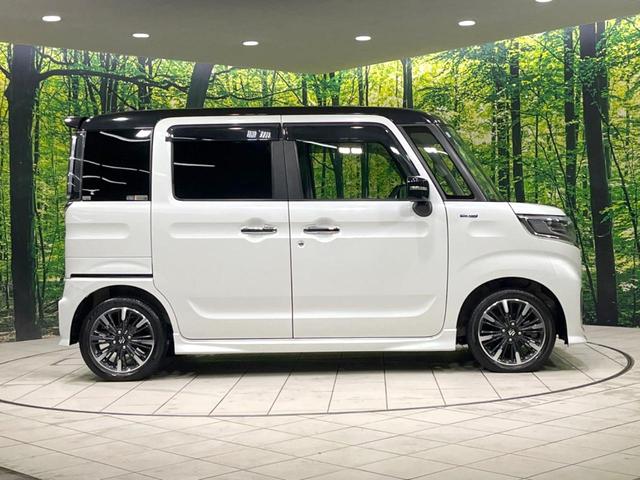 スペーシアカスタム ハイブリッドXS 両側電動ドア 純正SDナビ バックカメラ 衝突被害軽減システム ETC 禁煙車 シートヒーター スマートキー LEDヘッド オートハイビーム 2トーンカラー 車線逸脱警報 オートライト オートエアコン(27枚目)