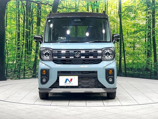 スペーシアギア ハイブリッドXZ ターボ 届出済未使用車 両側電動ドア 純正9型ナビ 全周囲カメラ 衝突被害軽減システム 前席シートヒーター ステアリングヒーター レーダークルーズ コーナーセンサー スマートキー LEDヘッド ターボ(14枚目)