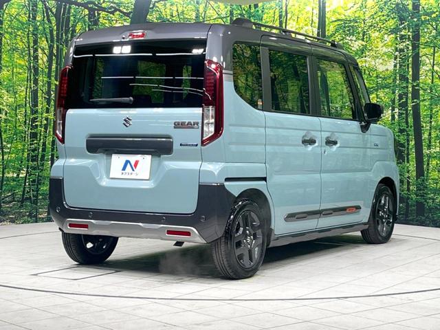 スペーシアギア ハイブリッドXZ ターボ 届出済未使用車 両側電動ドア 純正9型ナビ 全周囲カメラ 衝突被害軽減システム 前席シートヒーター ステアリングヒーター レーダークルーズ コーナーセンサー スマートキー LEDヘッド ターボ(17枚目)