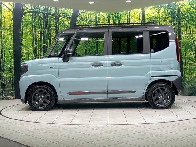 スペーシアギア ハイブリッドXZ ターボ 届出済未使用車 両側電動ドア 純正9型ナビ 全周囲カメラ 衝突被害軽減システム 前席シートヒーター ステアリングヒーター レーダークルーズ コーナーセンサー スマートキー LEDヘッド ターボ(25枚目)
