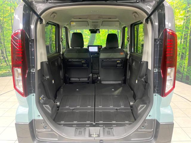 スペーシアギア ハイブリッドXZ ターボ 届出済未使用車 両側電動ドア 純正9型ナビ 全周囲カメラ 衝突被害軽減システム 前席シートヒーター ステアリングヒーター レーダークルーズ コーナーセンサー スマートキー LEDヘッド ターボ(58枚目)