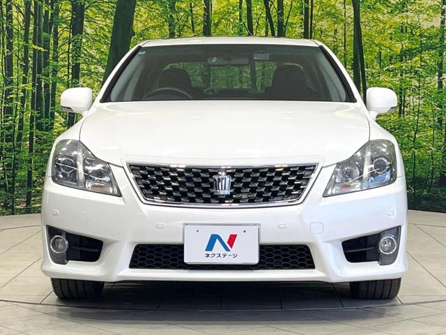 クラウン アスリート サンルーフ サイド・バックカメラ ドラレコ コーナーセンサー スマートキー HIDヘッド ビルトインETC クルコン 純正18インチアルミ オートライト デュアルエアコン Bluetooth CD(14枚目)