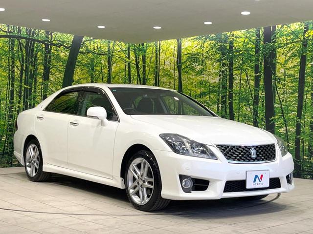 クラウン アスリート サンルーフ サイド・バックカメラ ドラレコ コーナーセンサー スマートキー HIDヘッド ビルトインETC クルコン 純正18インチアルミ オートライト デュアルエアコン Bluetooth CD(16枚目)