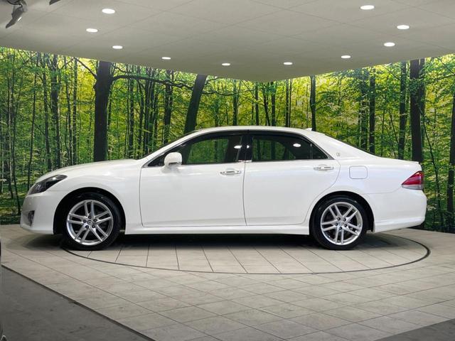 クラウン アスリート サンルーフ サイド・バックカメラ ドラレコ コーナーセンサー スマートキー HIDヘッド ビルトインETC クルコン 純正18インチアルミ オートライト デュアルエアコン Bluetooth CD(26枚目)