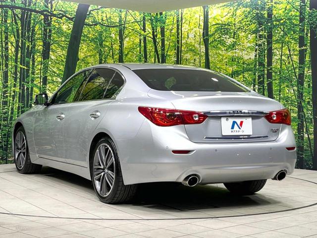 スカイライン ３５０ＧＴ　ＦＯＵＲ　ハイブリッド　タイプＳＰ　４ＷＤ　全周囲カメラ　衝突被害軽減システム　レーダークルーズ　禁煙車　レザーシート　ドラレコ　コーナーセンサー　スマートキー　ＬＥＤヘッド　ビルトインＥＴＣ　純正１９インチアルミ　車線逸脱警報（29枚目）